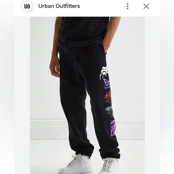 Feel Nothing All Eyesz Sweatpant Black size small NWOT - Picture 10 of 14